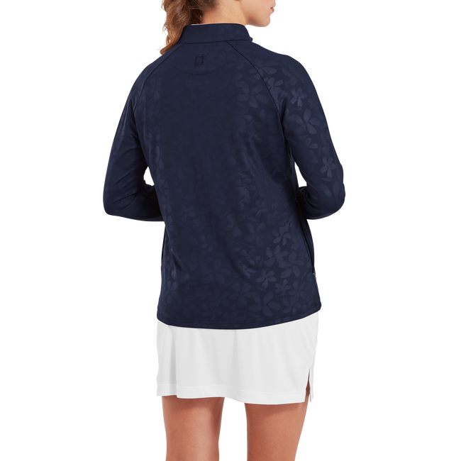 Floral Embossed Mid-Layer