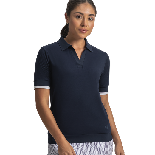 Texture Knit Polo