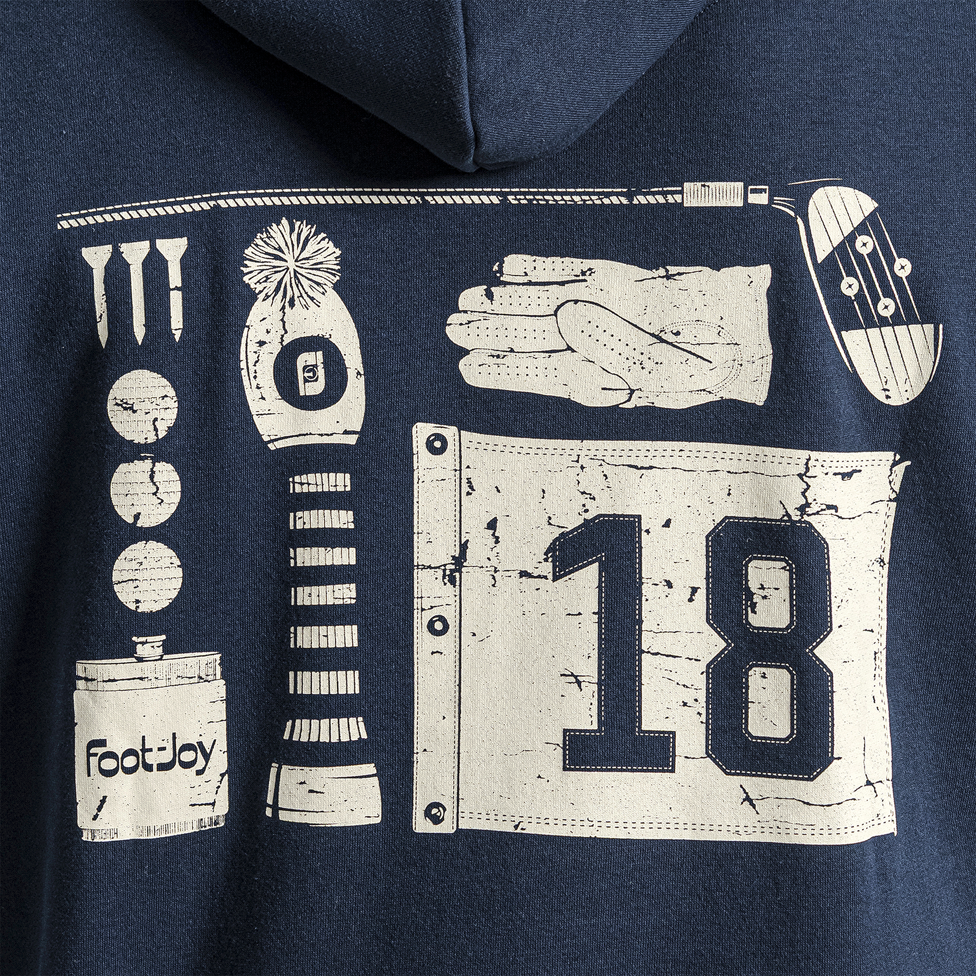 Heritage Golf Motif Hoodie