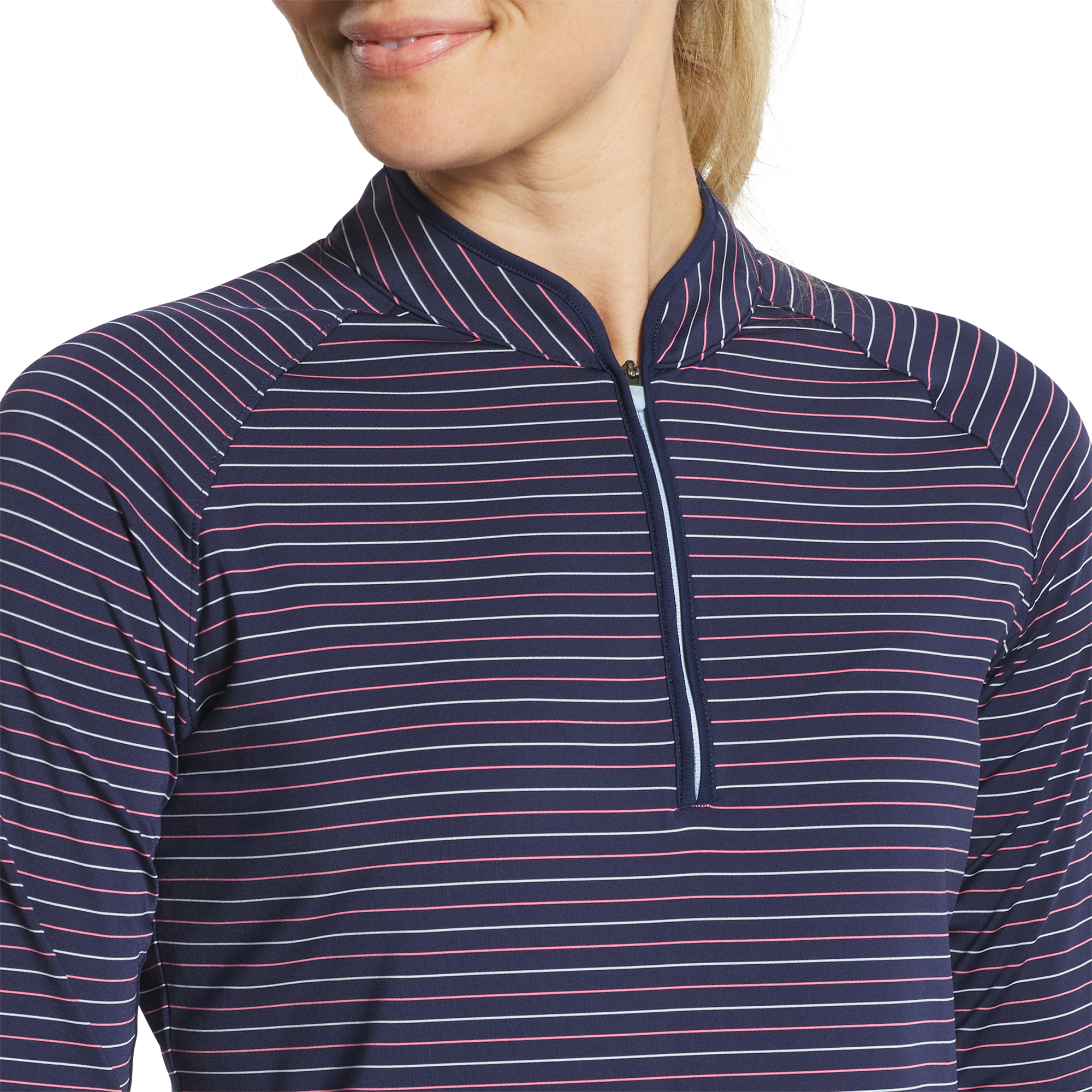 Quarter-Zip Long Sleeve Sun Protection Shirt