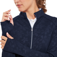 Floral Embossed Mid-Layer