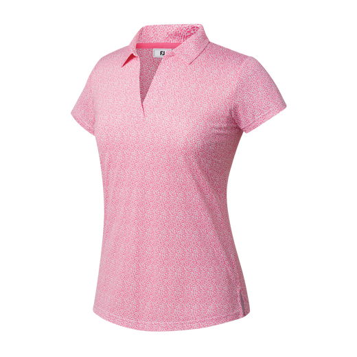 Cap Sleeve Print Shirt