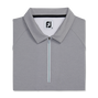 Short Sleeve Quarter-Zip Colour Block Shirt