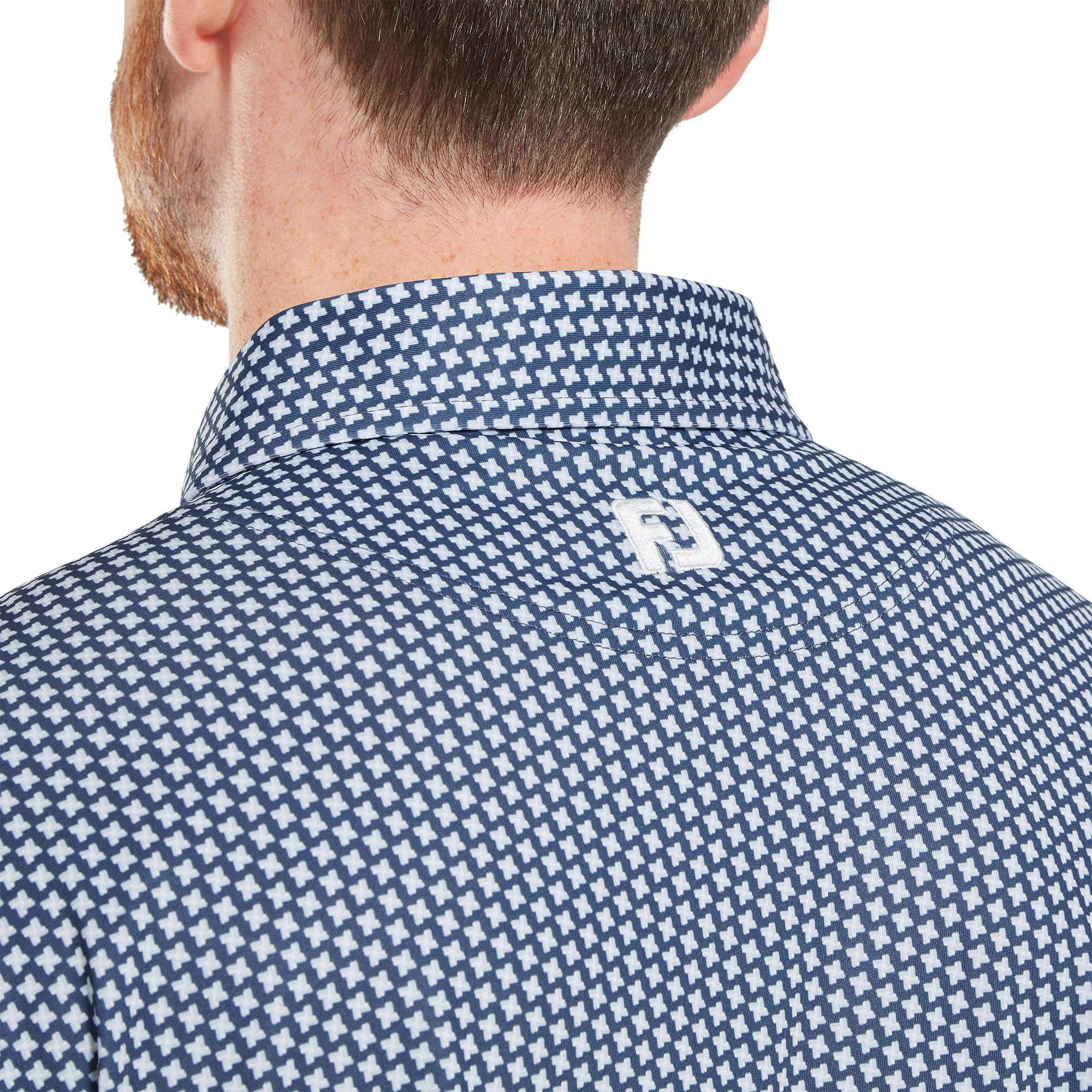 Lisle Houndstooth Geo Print