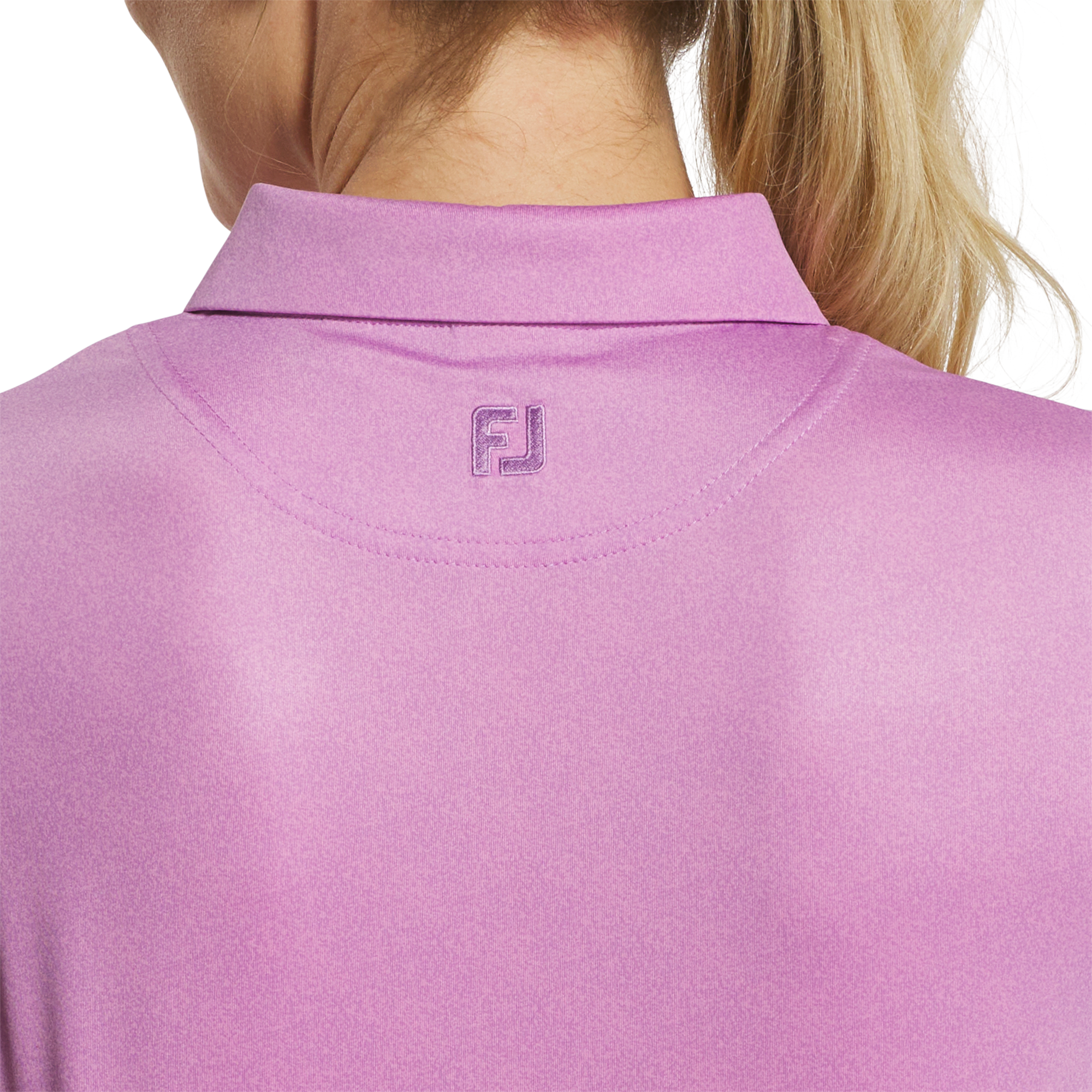 Stretch Lisle Speckle Short Sleeve Print Shirt