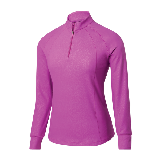 Embossed Quarter Zip