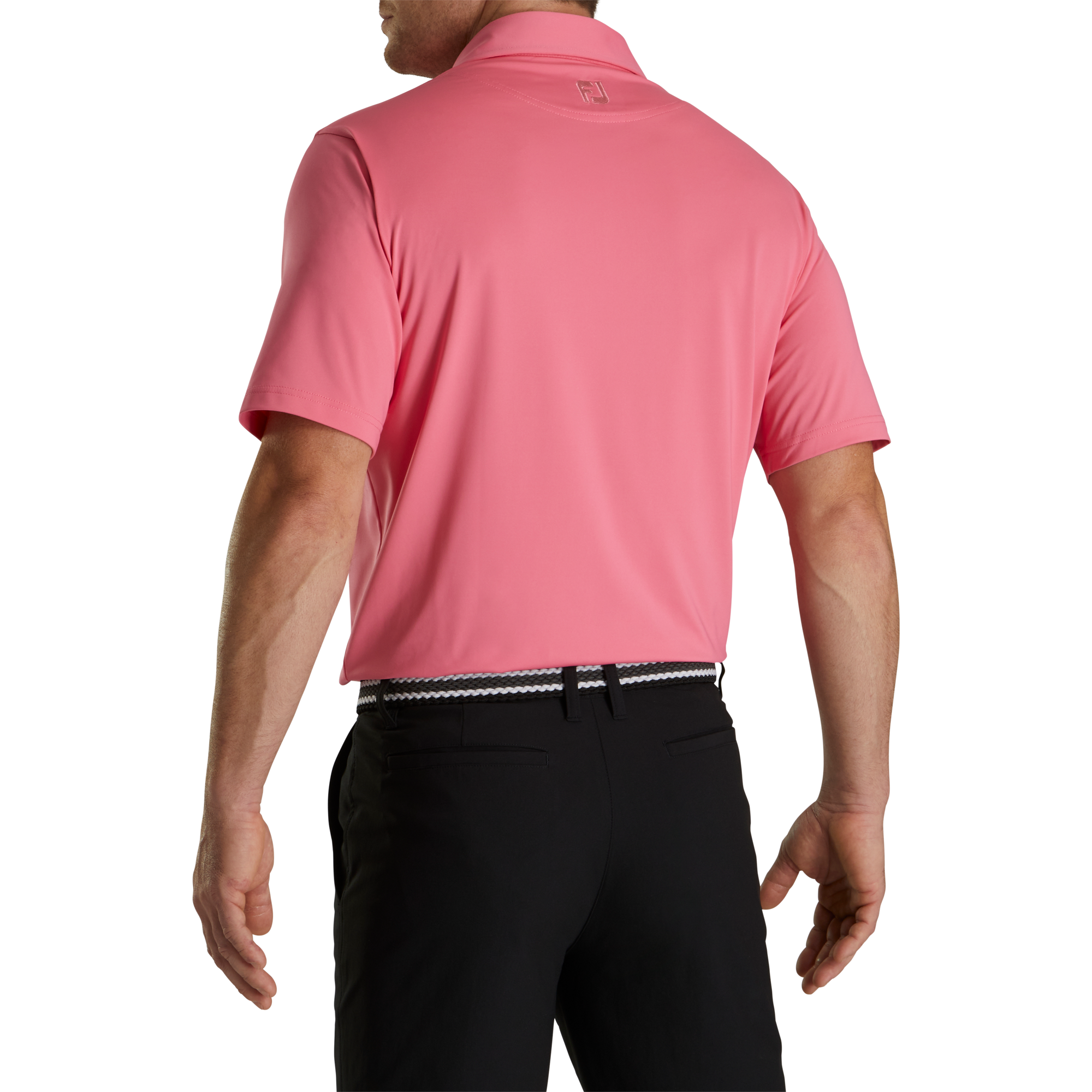 Solid Lisle Set On Placket