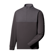 Heather Yoke Half-Zip Mid-Layer