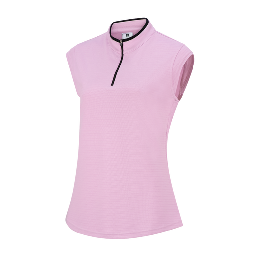 Jacquard Cap Sleeve Shirt