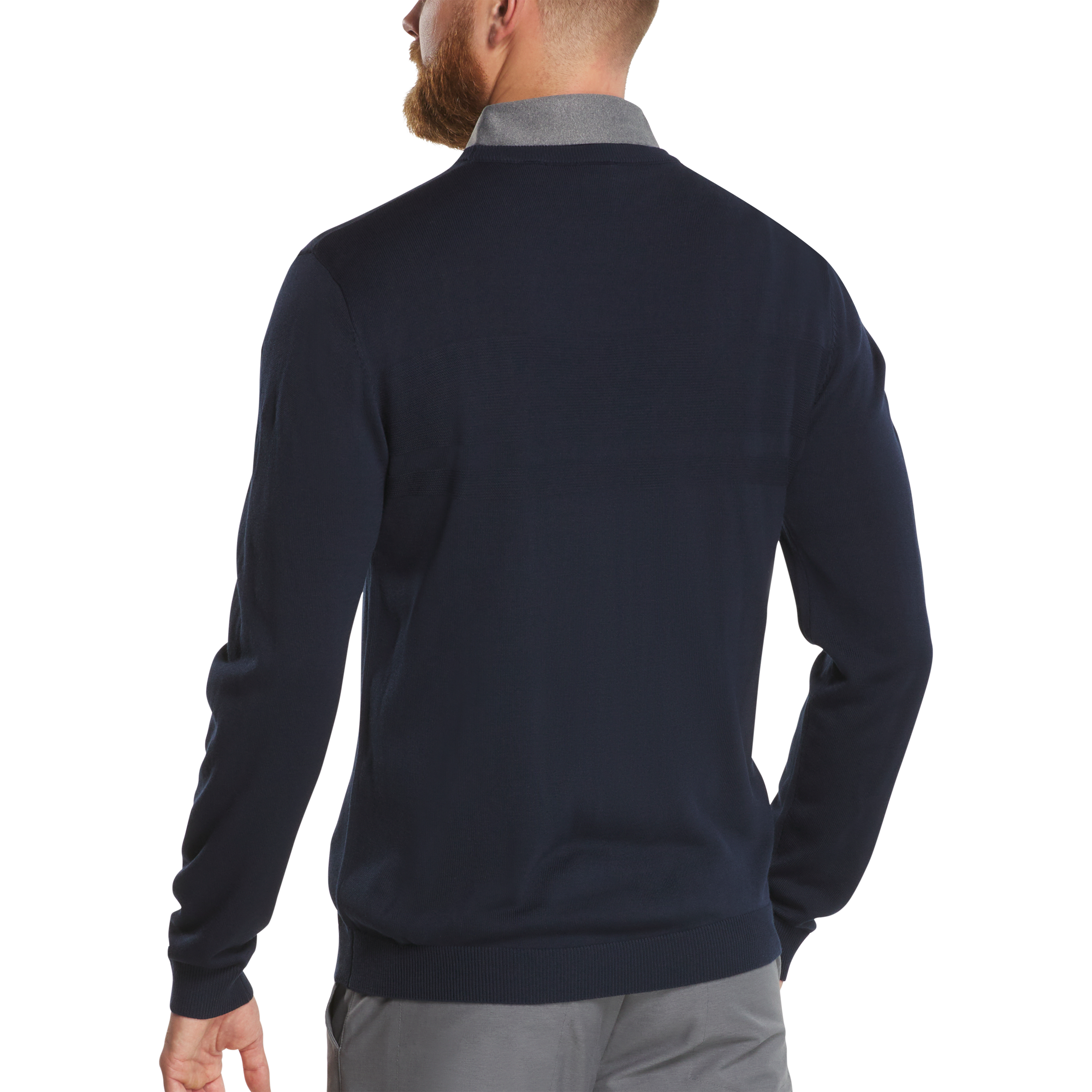 Tonal Block Crewneck