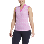 Open Placket Sleeveless Shirt