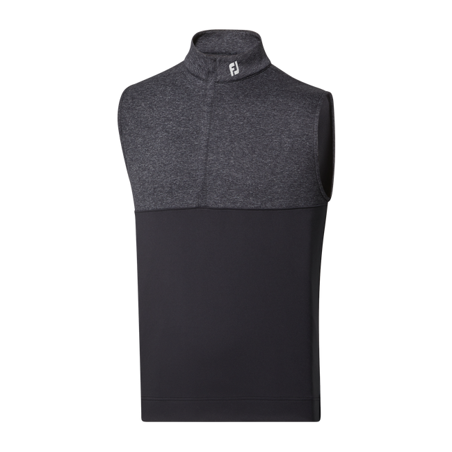 Jersey Half-Zip Vest