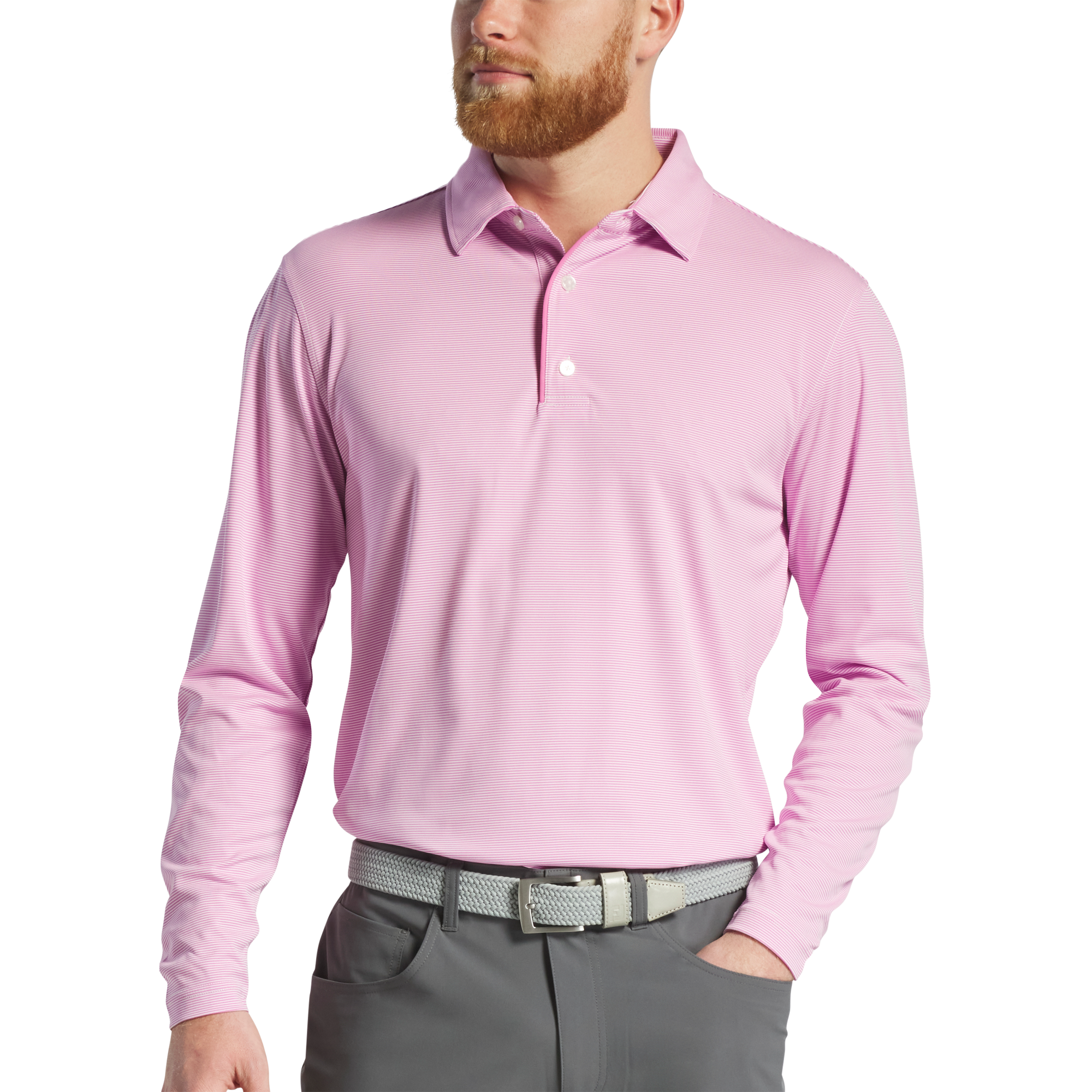 Long Sleeve Micro Stripe