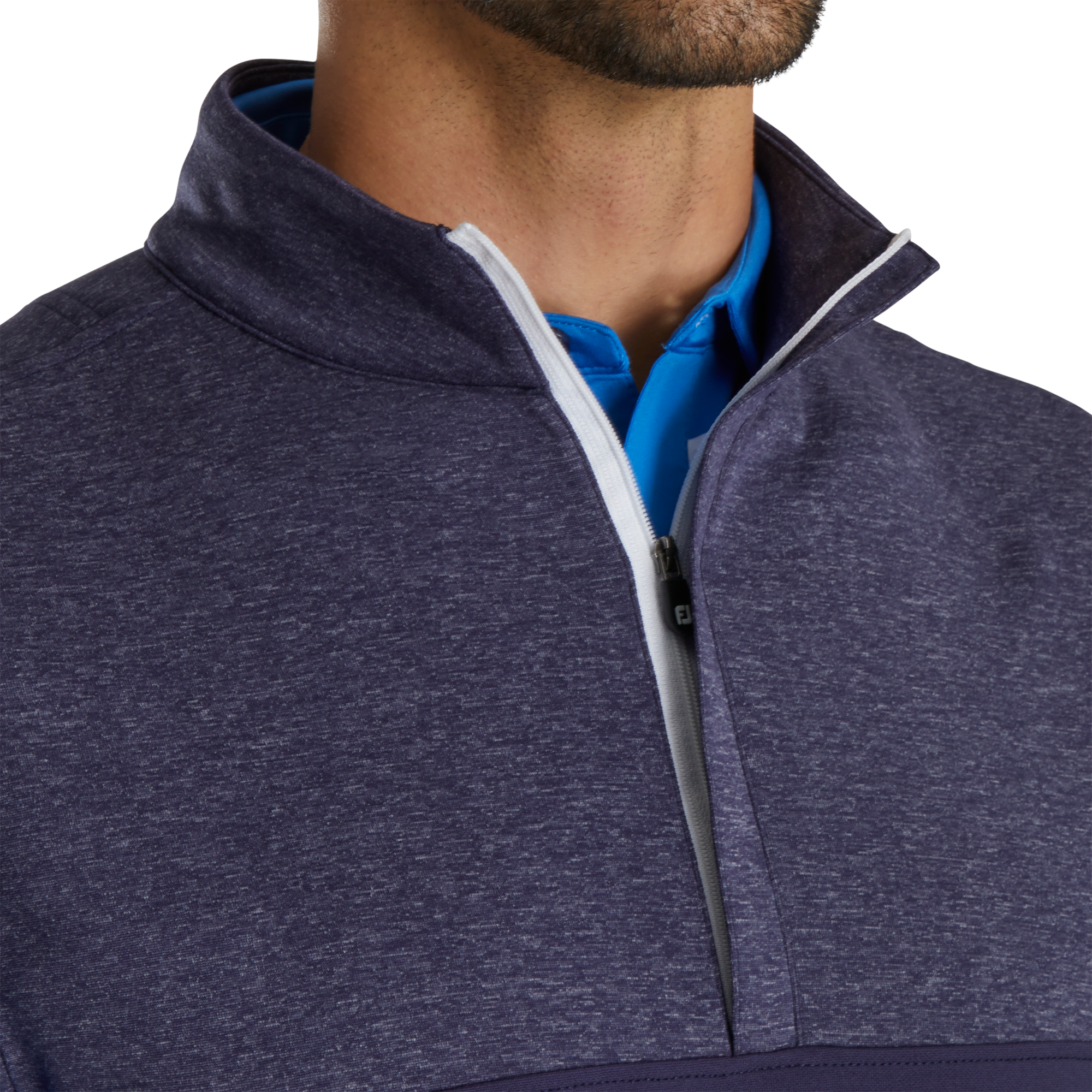 Jersey Half-Zip Vest