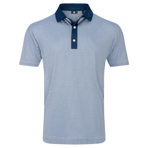 Lattice Print Lisle