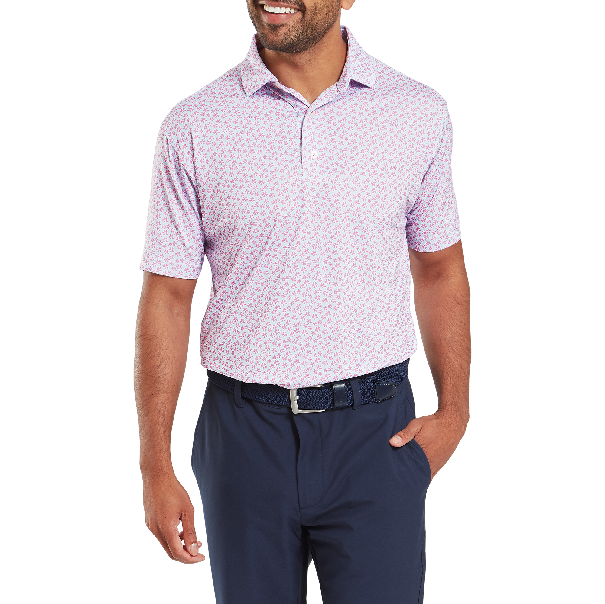 Floral Sketch Print Lisle