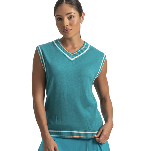 Wool Blend Knit Vest