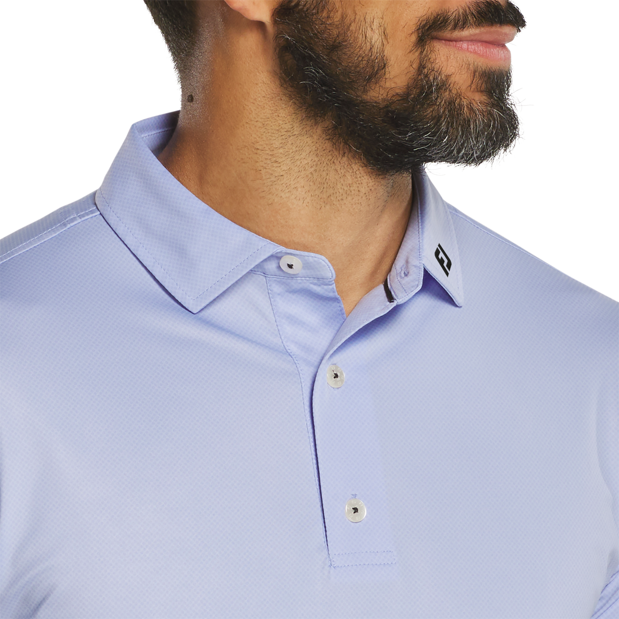 Tonal Dot Print Lisle