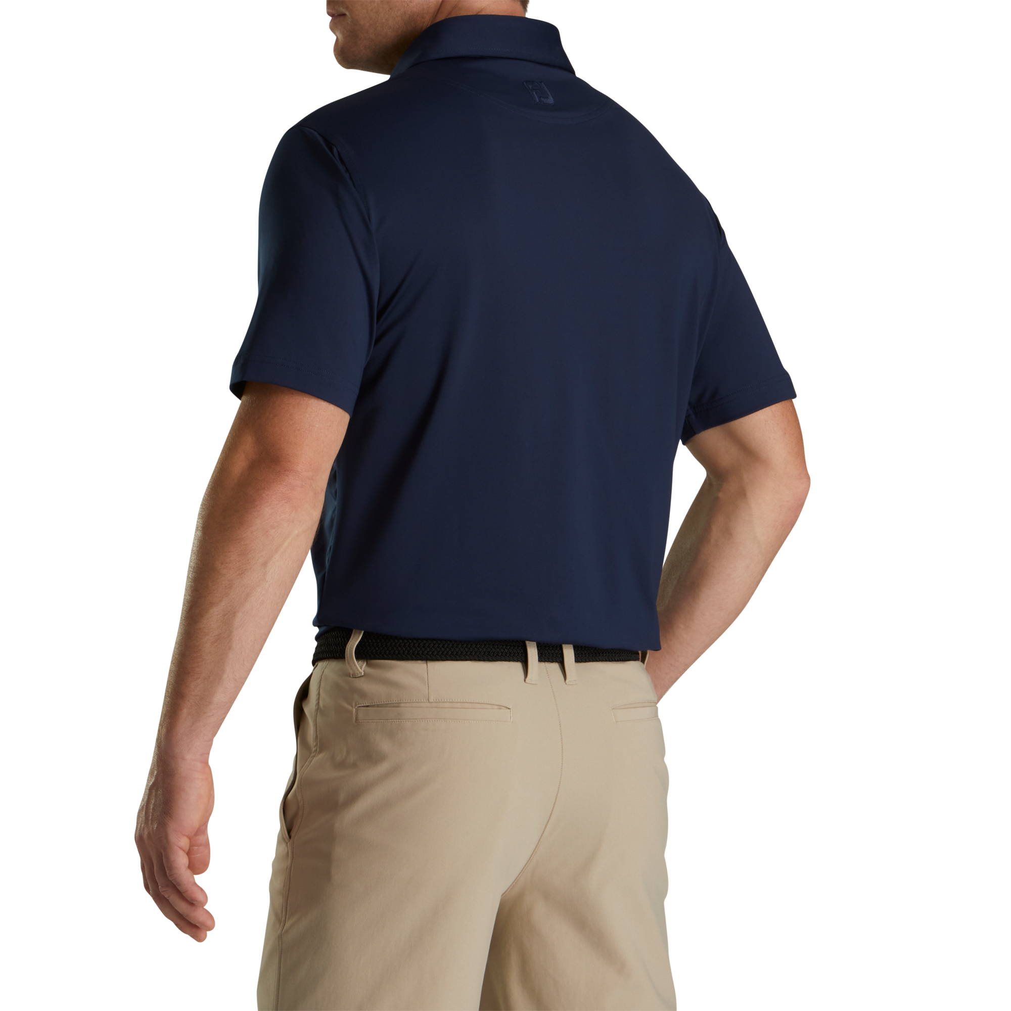 Solid Lisle Set On Placket