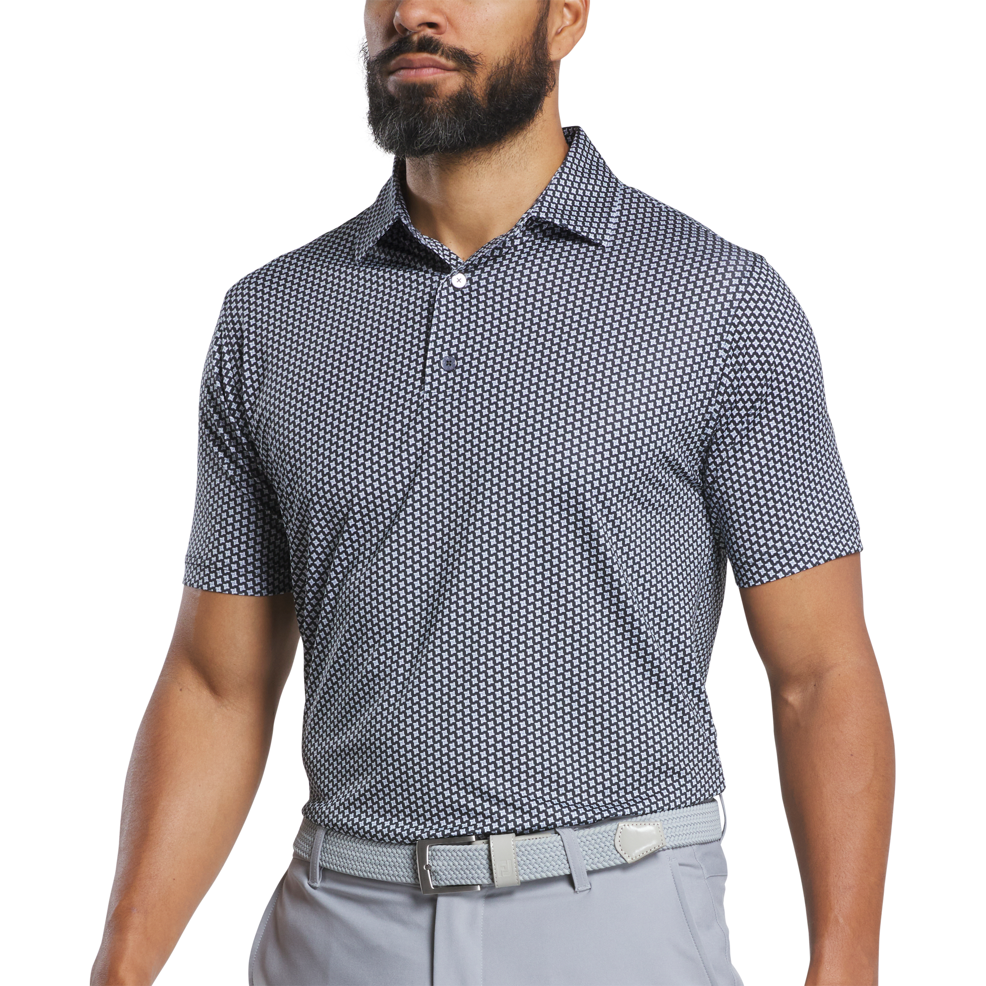 Lisle Houndstooth Geo Print