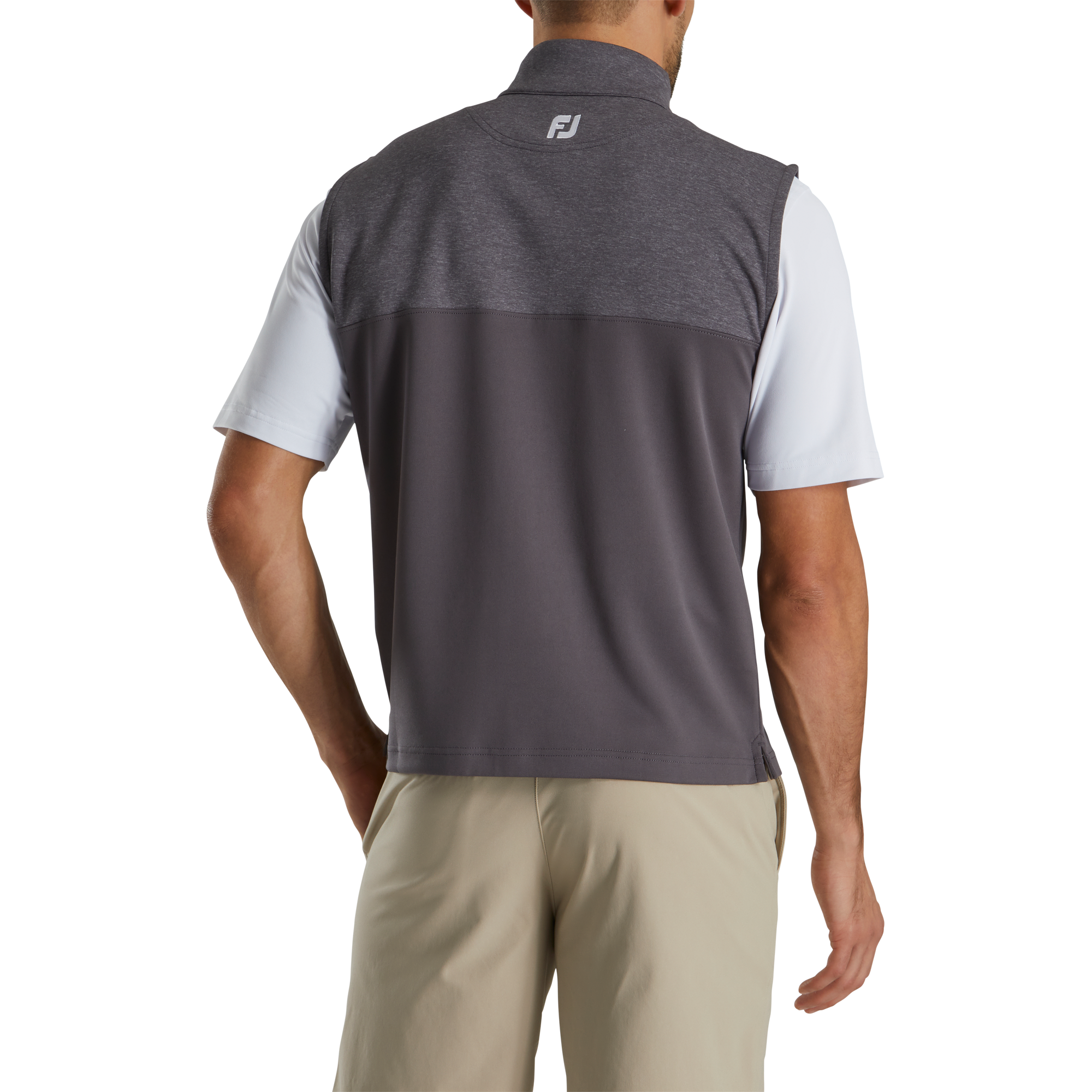 Jersey Half-Zip Vest