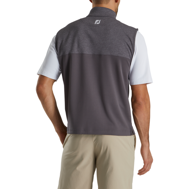 Jersey Half-Zip Vest