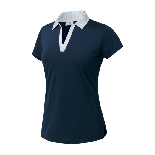 Cap Sleeve Print Shirt