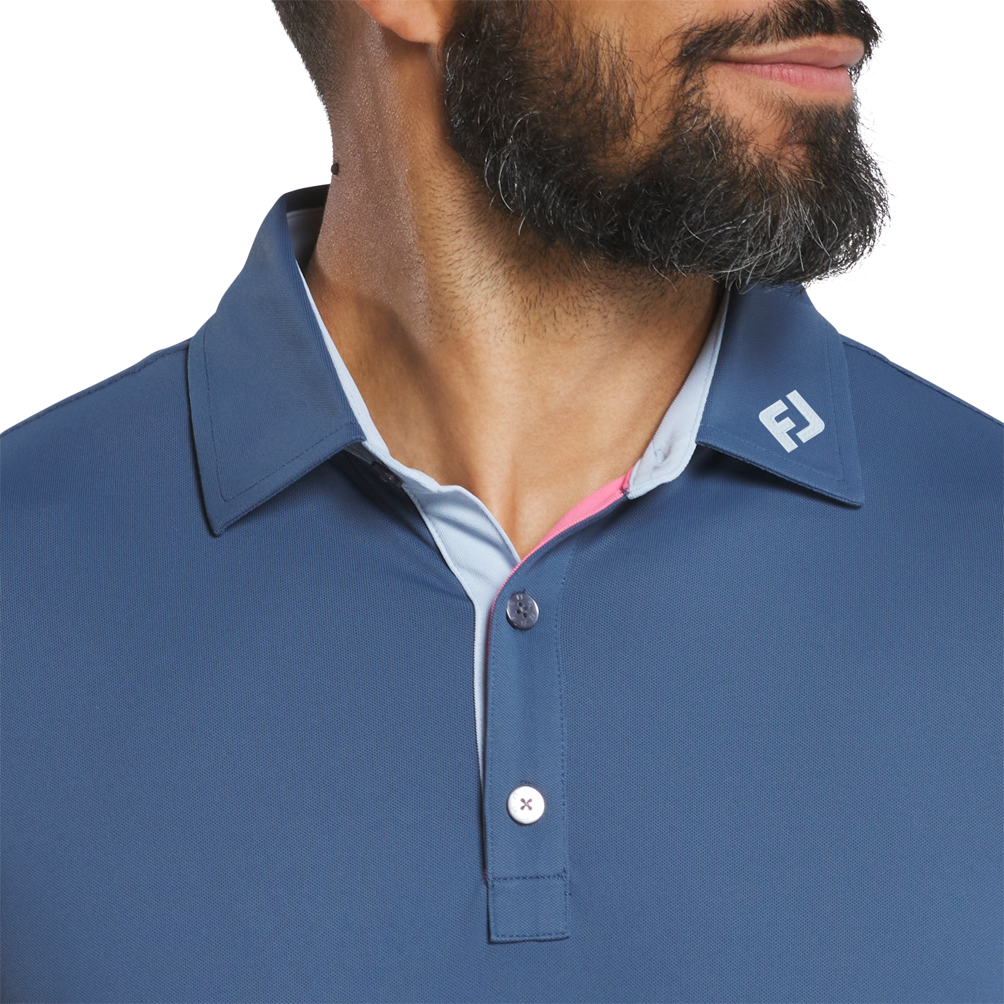 Solid Pique With Trim