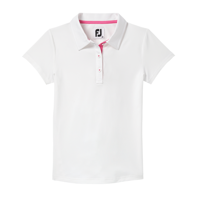 FootJoy Junior Girl's Short Sleeve Golf Shirt