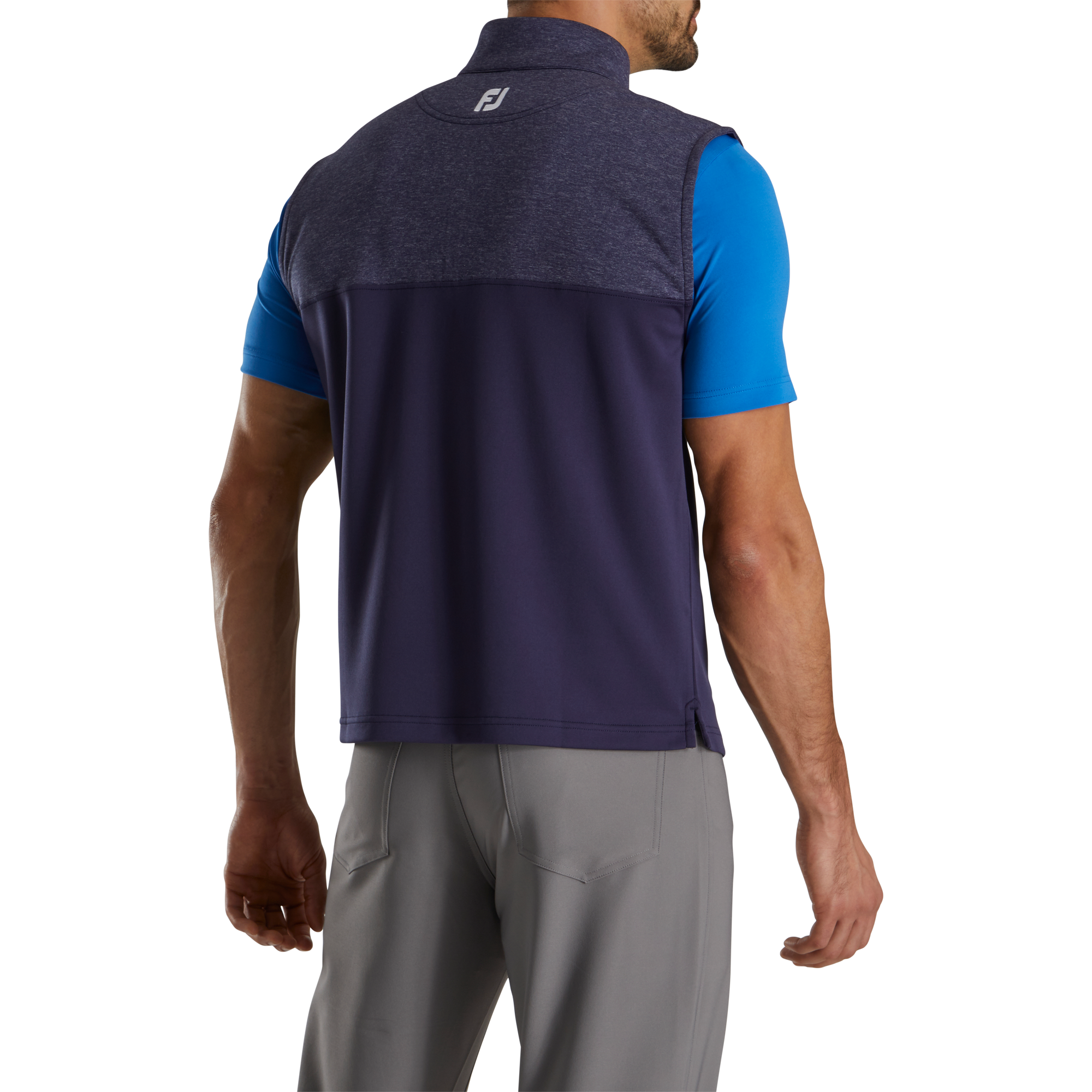 Jersey Half-Zip Vest