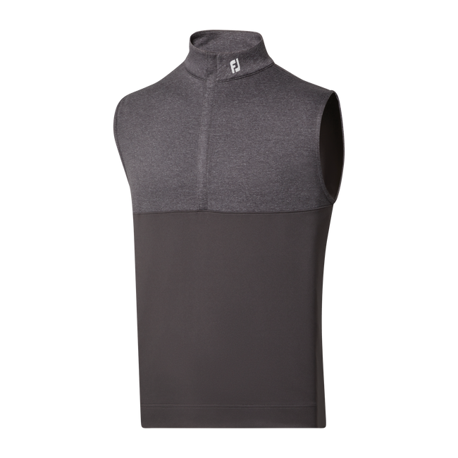 Jersey Half-Zip Vest