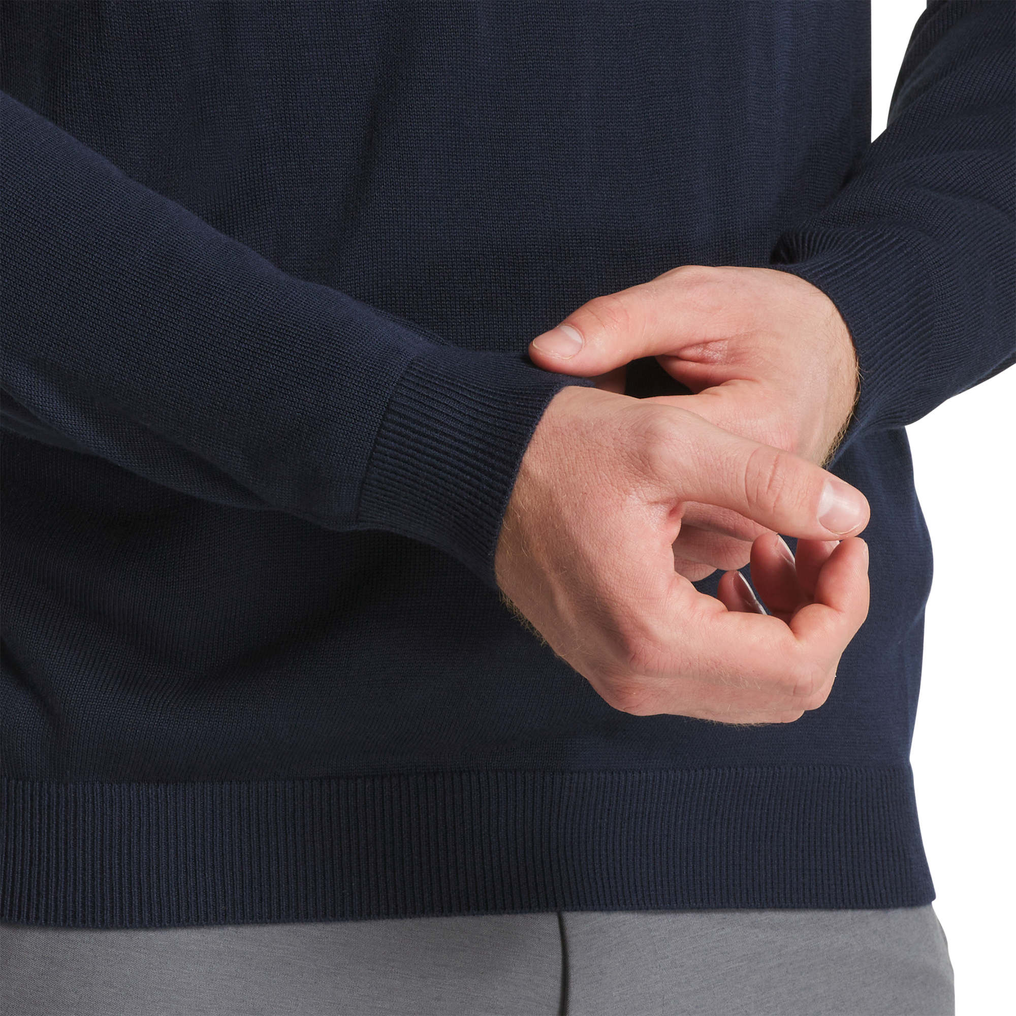 Tonal Block Crewneck