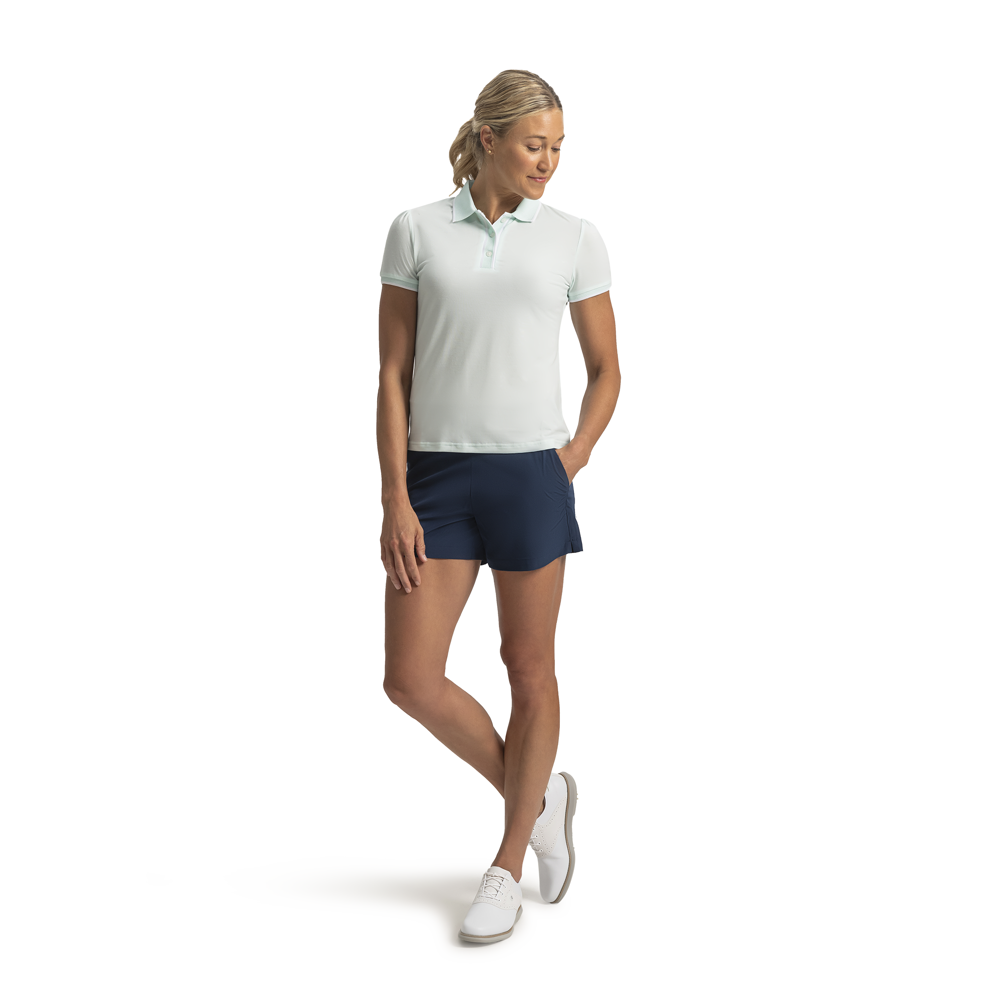 Cap Sleeve Polo